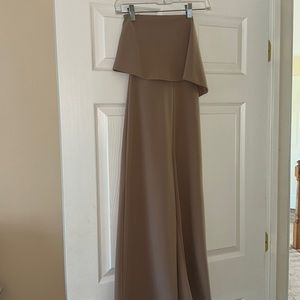 Blue blush cropped jumpsuit NWT